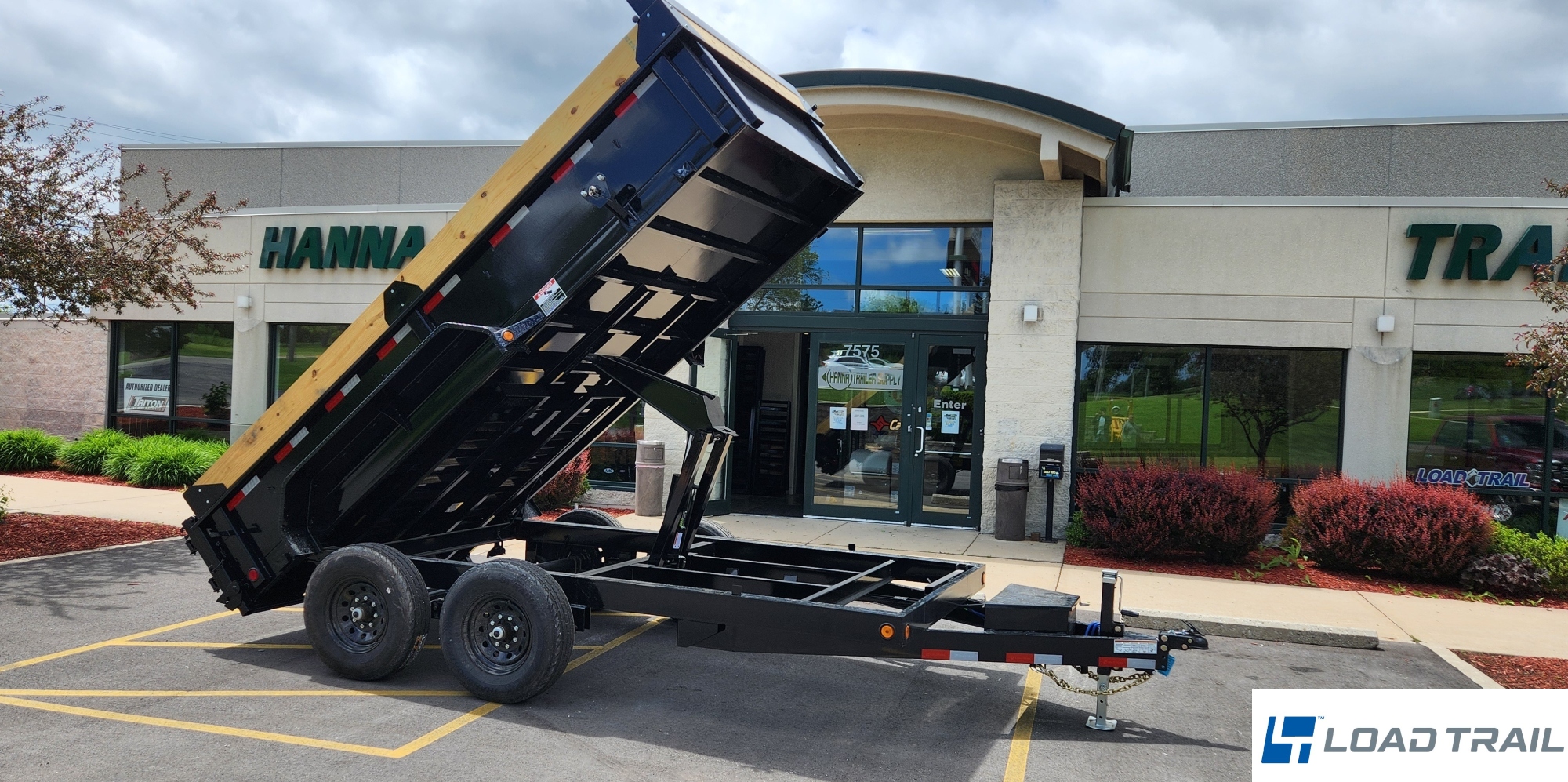 Load Trail 83" X 14' Tandem Axle 14,000 Lb Dump Trailer with Scissor